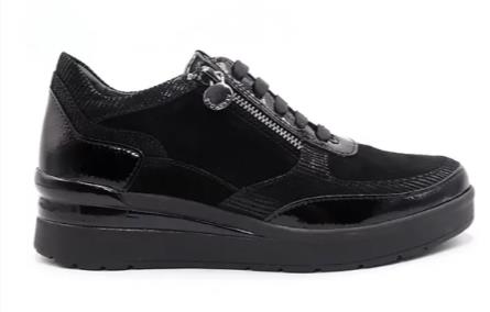 DEPORTIVO PARA MUJER STONEFLY CREAM 47 VELOUR/S. PATENT