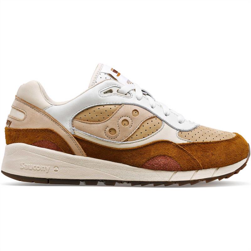 DEPORTIVA PARA HOMBRE SAUCONY SHADOW 6000 BROWN WHITE