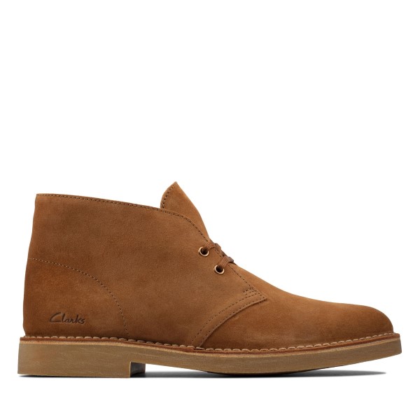 BOTIN PARA HOMBRE CLARKS DESERT BOOT 2 COGNAC