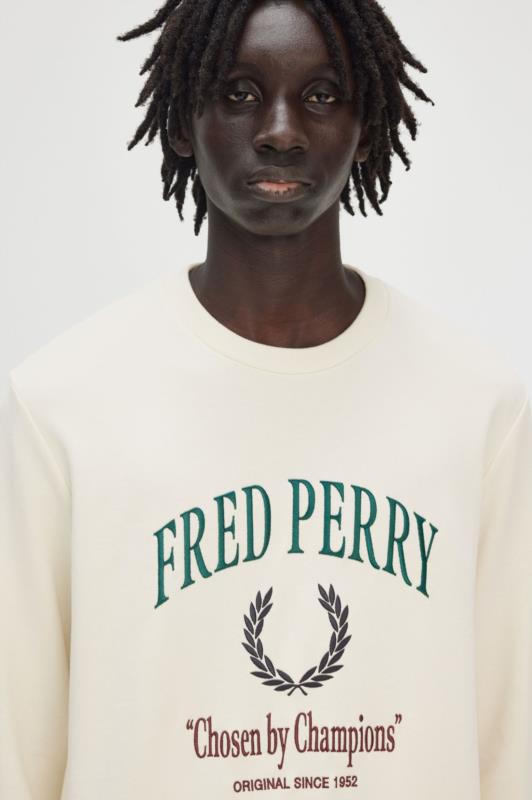 Sudadera bordada FRED PERRY