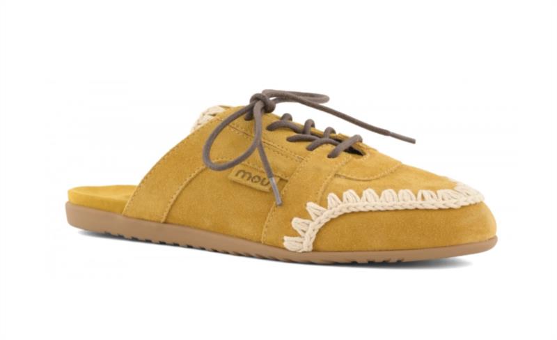 ZAPATILLAS DE BALLET DESCALZA MOSTAZA