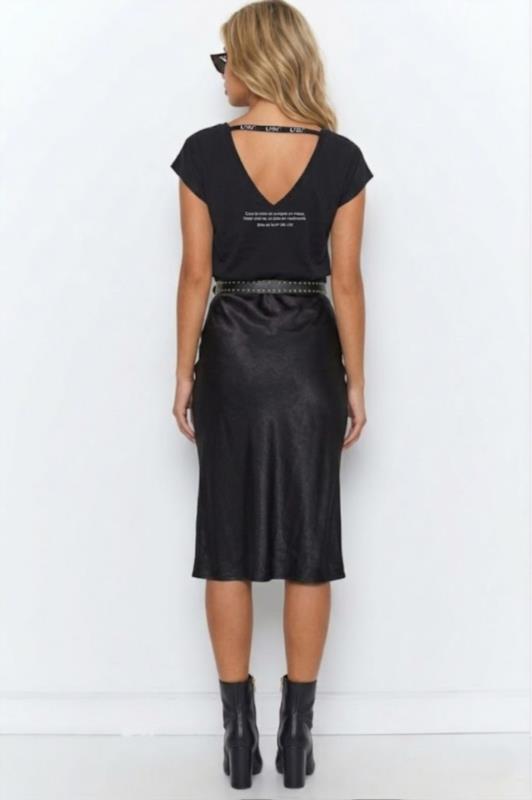 Camiseta de mujer LaSaL PRINCESS negro