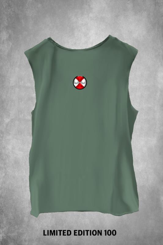 Camiseta de mujer LaSaL BAD ORANGE kaki