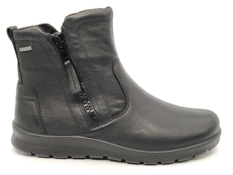 BOTIN GORETEX ECCO Barbett boot zip black