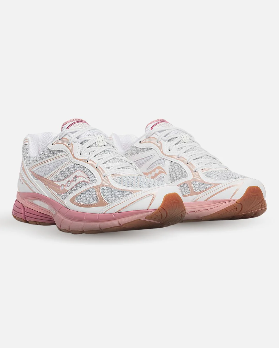 DEPORTIVA PARA MUJER SAUCONY ProGrid Guide 7 WHITE/PEACH