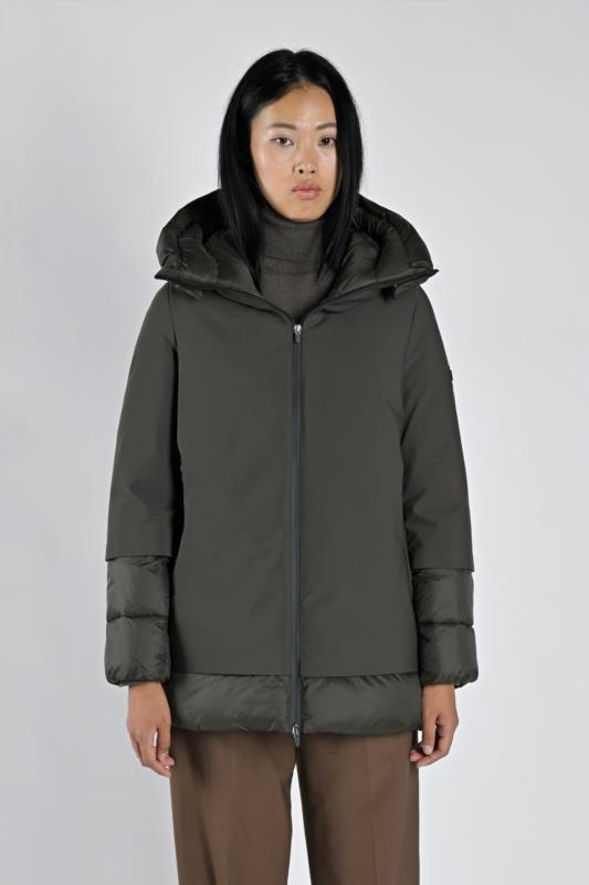 ABRIGO MUJER CANADIAN Bécancour mediados BLACK OLIVE