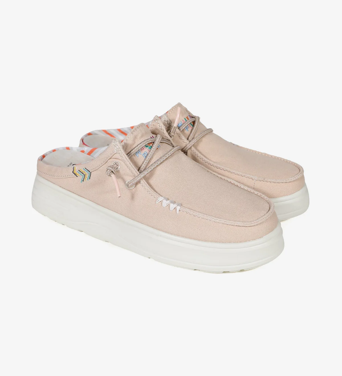 ZUECO PARA MUJER WALK IN PITAS CAPARICA BEIG