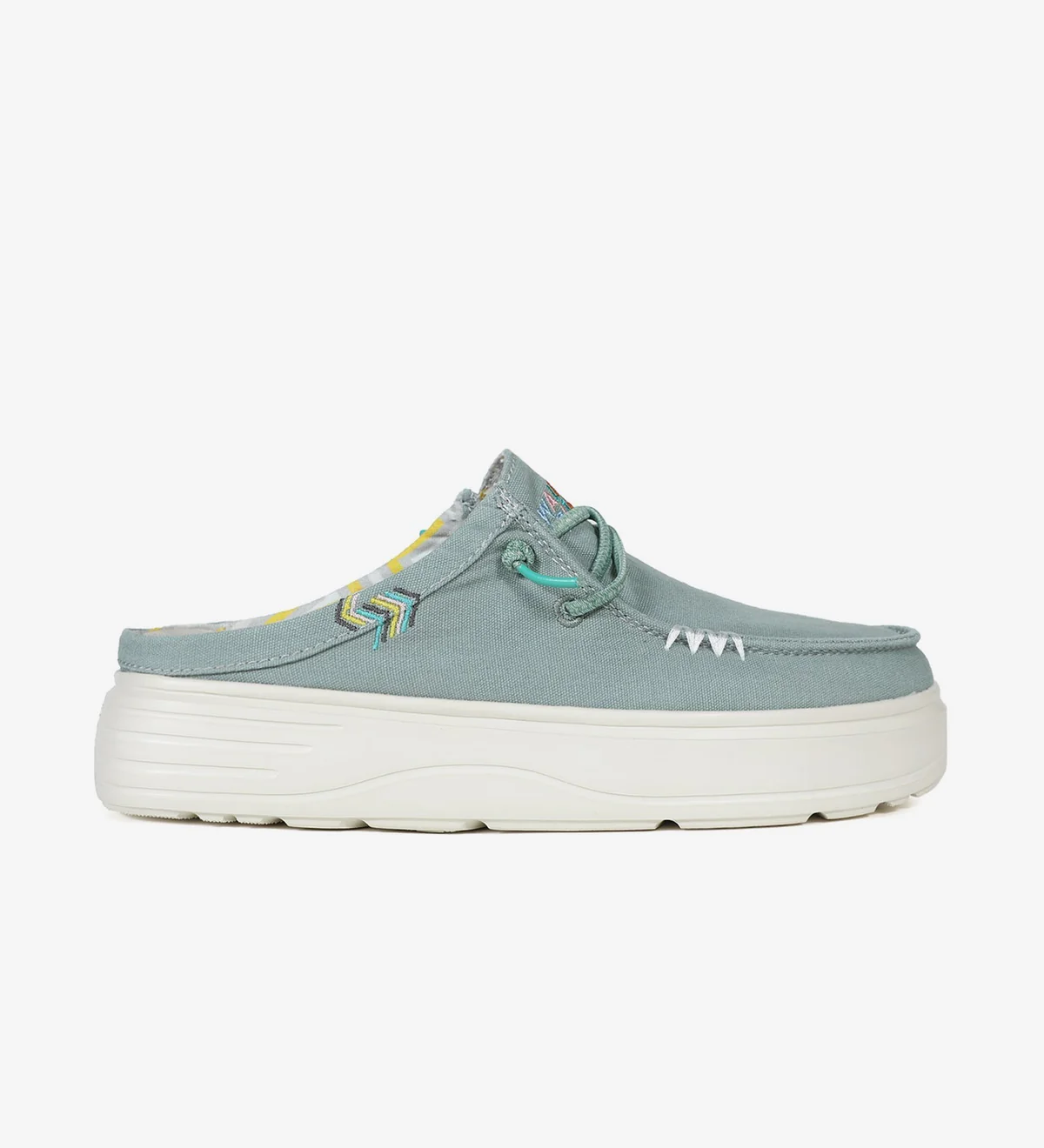 ZUECO PARA MUJER WALK IN PITAS CAPARICA VERDE