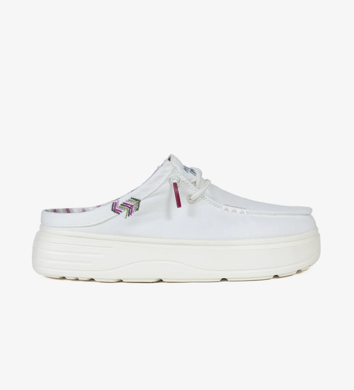 ZUECO PARA MUJER WALK IN PITAS CAPARICA BLANCO
