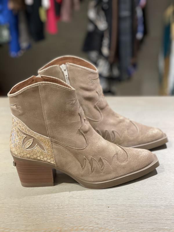 Botin Para Mujer Nemonic Acuario Gold