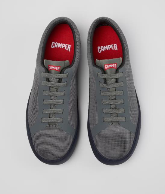 CAMPER PEU Sneakers técnicas y piel gris para hombre
