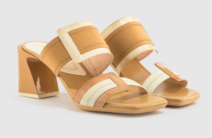 Sandalia para mujer HISPANITAS PIEL DESERT-NATA