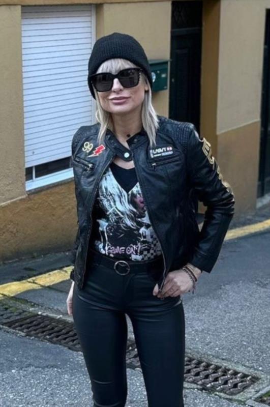 Cazadora ecopiel de mujer LaSaL PLAN B negro