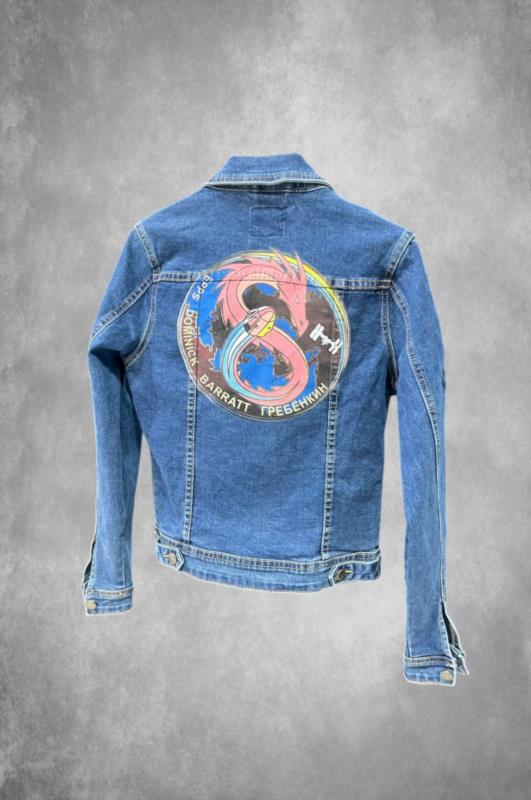 Cazadora denim de mujer LaSaL DRAGON azul