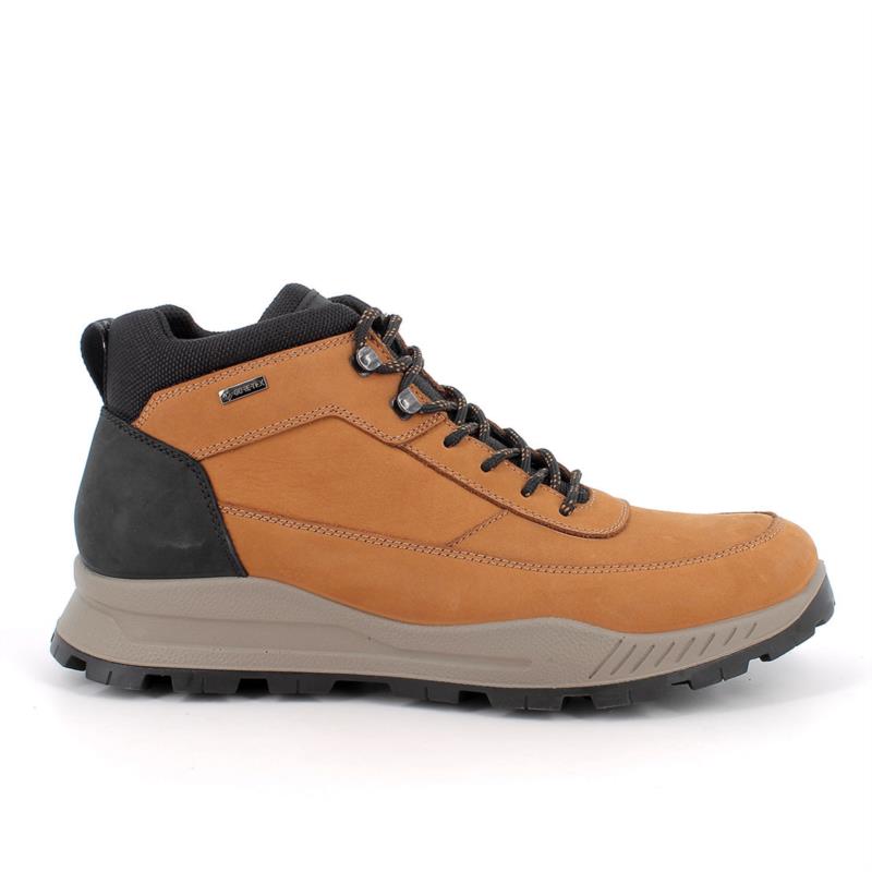 Botines con GORE-TEX® para hombre marron con cordones