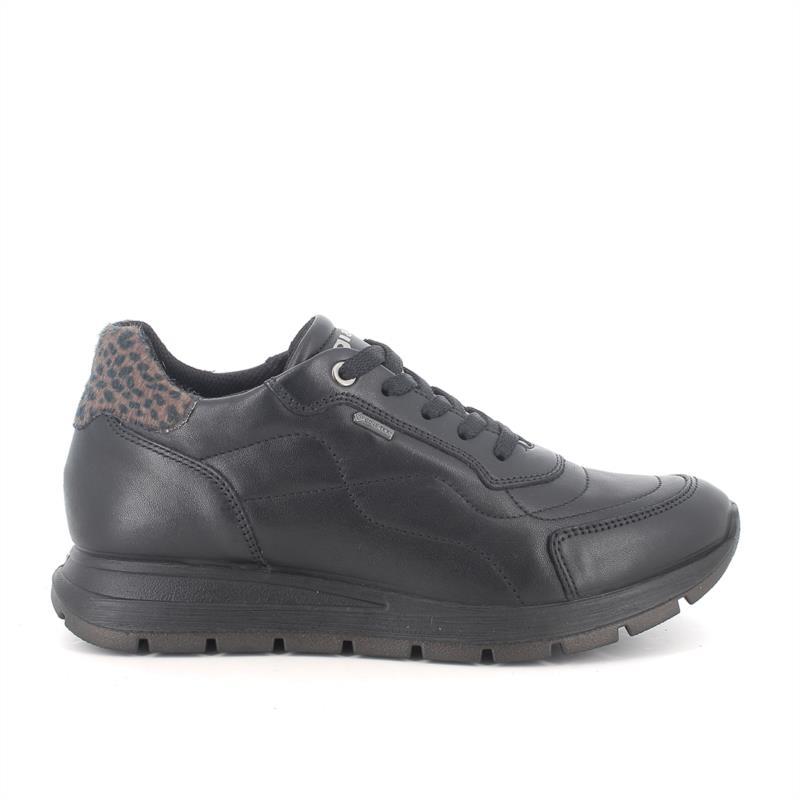 Zapato deportivo con GORE-TEX® para mujer negro con cordones