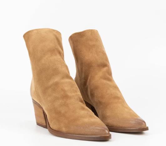 Botines de ante Gabrielle CUOIO