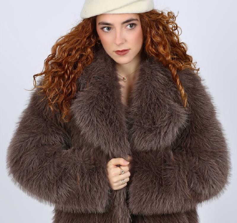 ABRIGO GLOX COAT WALNUT