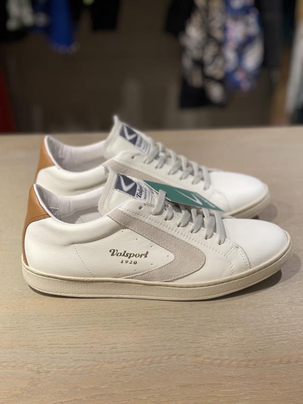 Deportiva Hombre Valsport Bianco Cognac