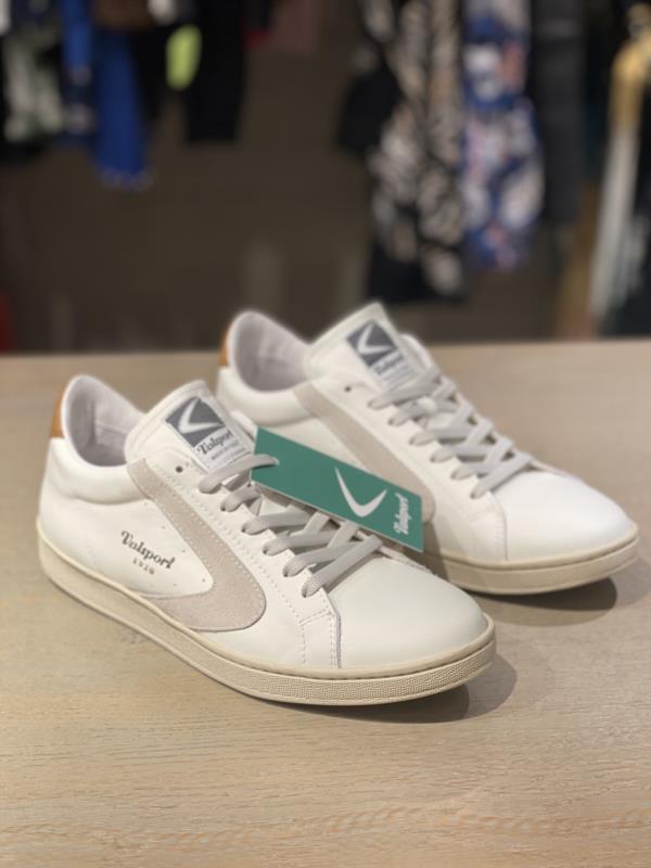 Deportiva Hombre Valsport Bianco Cognac