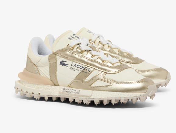 Zapatillas de Mujer LACOSTE Elite Active 12 white/gold