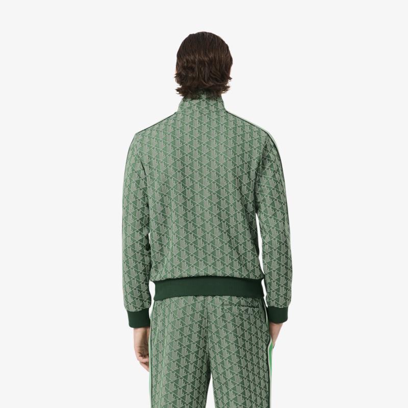 Chaqueta de chándal con cremallera de jacquard Paris LACOSTE