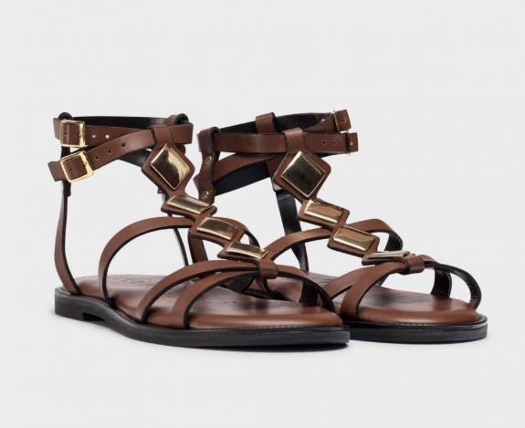 Sandalias WONDERS EOS Marrones