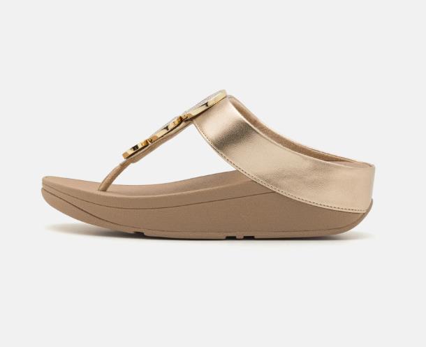 Sandalia FITFLOP`HALO BEAD CIRCLE TOE POST