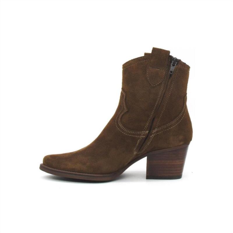 BOTIN CREMALLERA CAMPERO MUJER DAKOTA CAPUCCINO