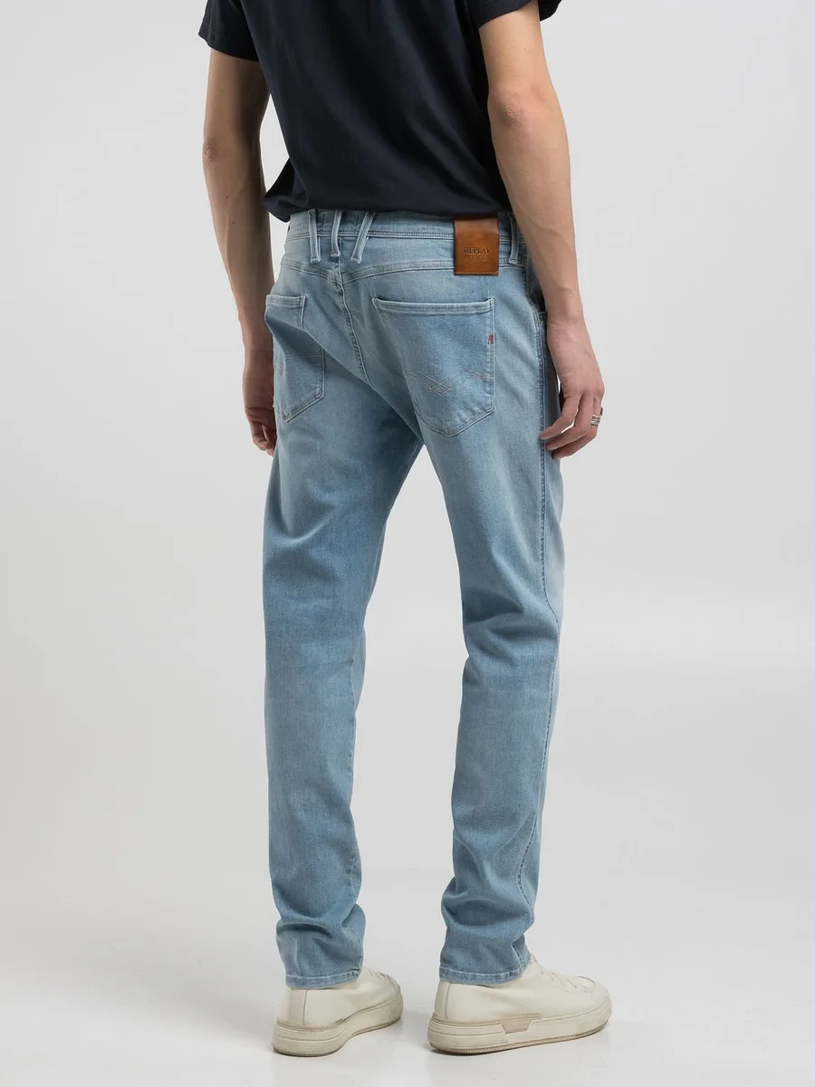 VAQUEROS REPLAY  SLIM FIT ANBASS  LIGHT BLUE