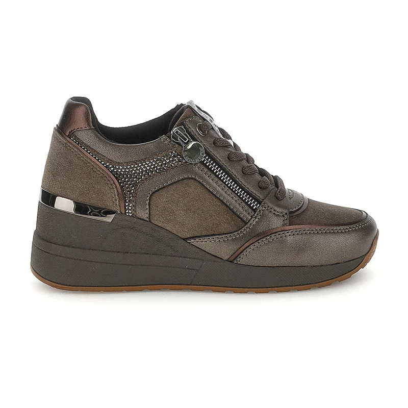 ZAPATOS ACORDONADOS MINA 1 MARRON OSCURO