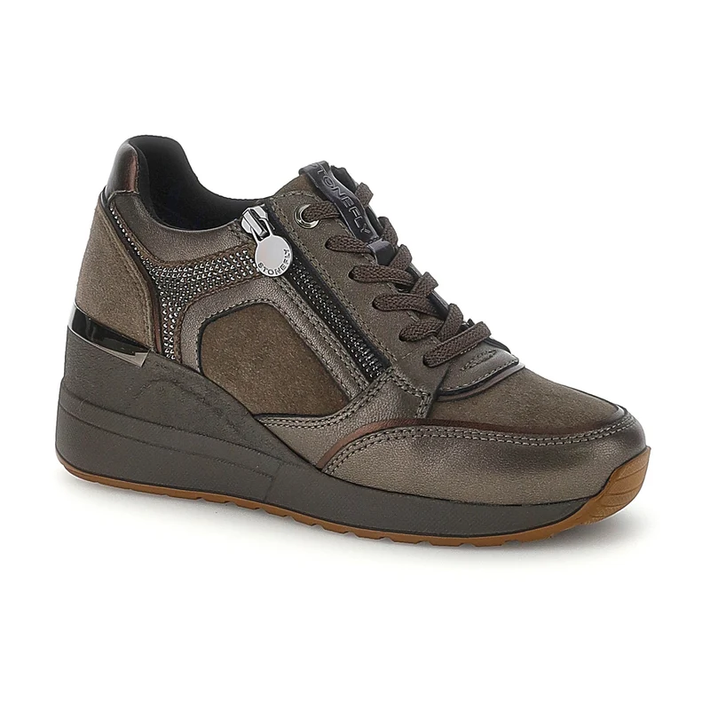 ZAPATOS ACORDONADOS MINA 1 MARRON OSCURO