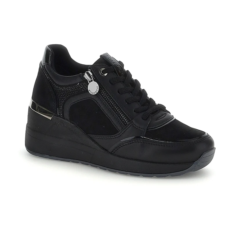 ZAPATOS ACORDONADOS MINA 1 NEGRO