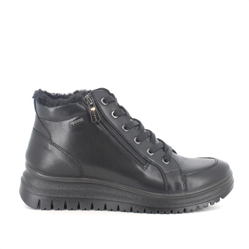 Medias botas GORE-TEX® para mujer negro con cremallera