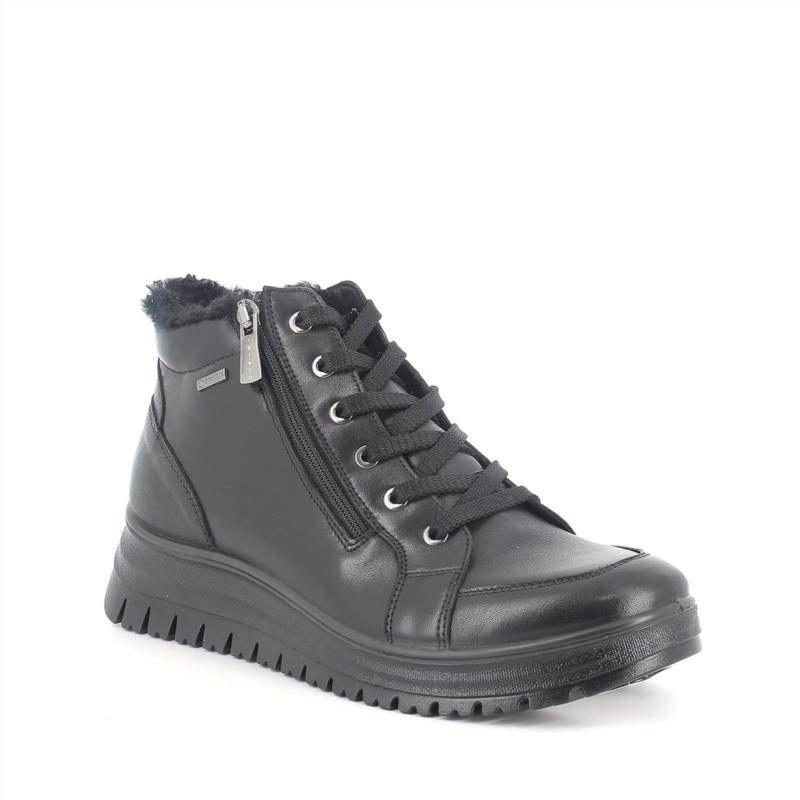 Medias botas GORE-TEX® para mujer negro con cremallera