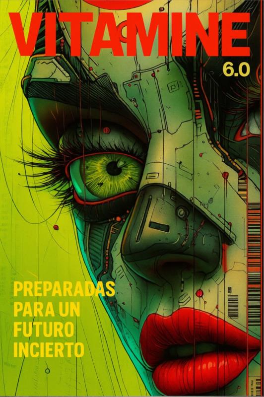 Camiseta de mujer LaSaL VITAMINE blanco