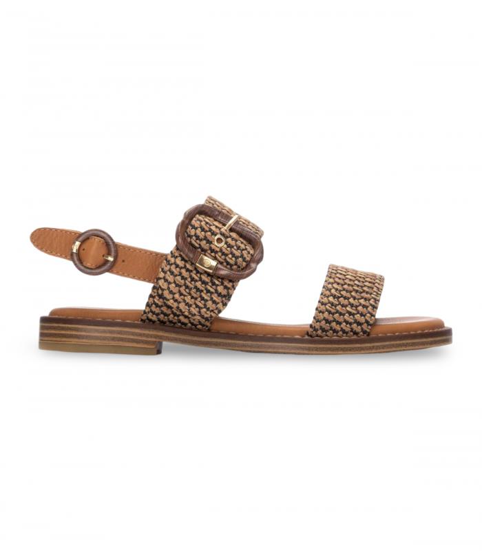 Sandalia Mujer CARMELA RAFIA CAMEL
