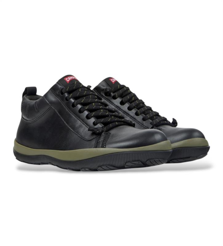 Peu Pista GM GORE-TEX Botines de piel negros para hombre.