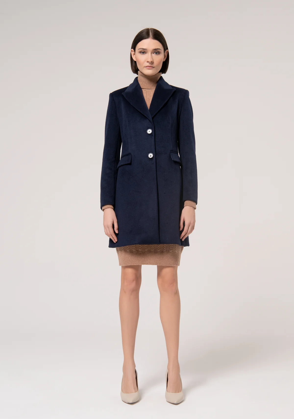 SHORT COAT DARK BLUE