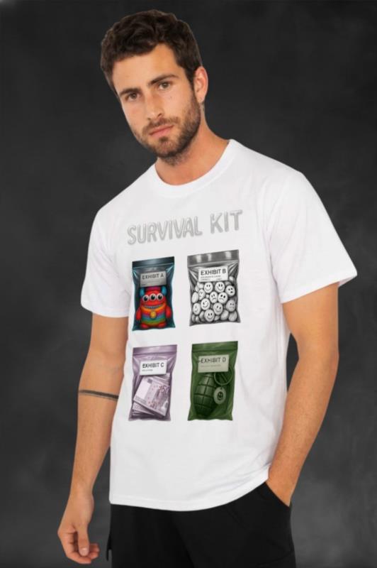 Camiseta de hombre LaSaL KIT Blanco