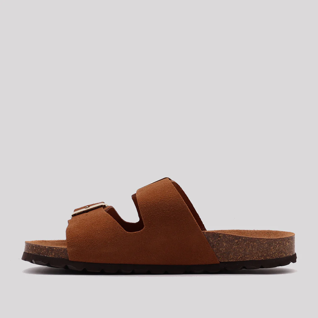 SANDALIA BIO MUJER SERRAJE MARRON