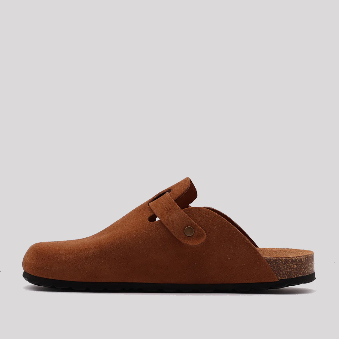 ZUECO MUJER SERRAJE MARRON