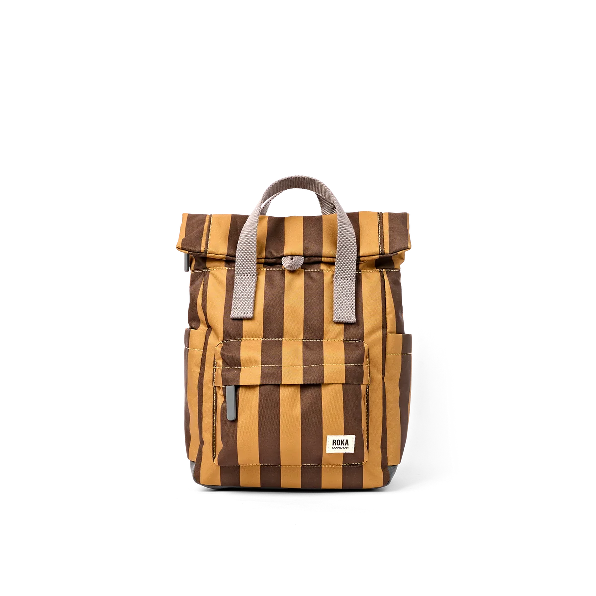 Mochila Canfield Roll Top en rayas marrones