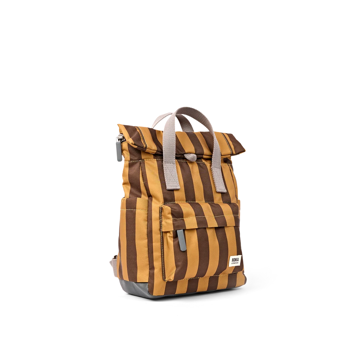 Mochila Canfield Roll Top en rayas marrones