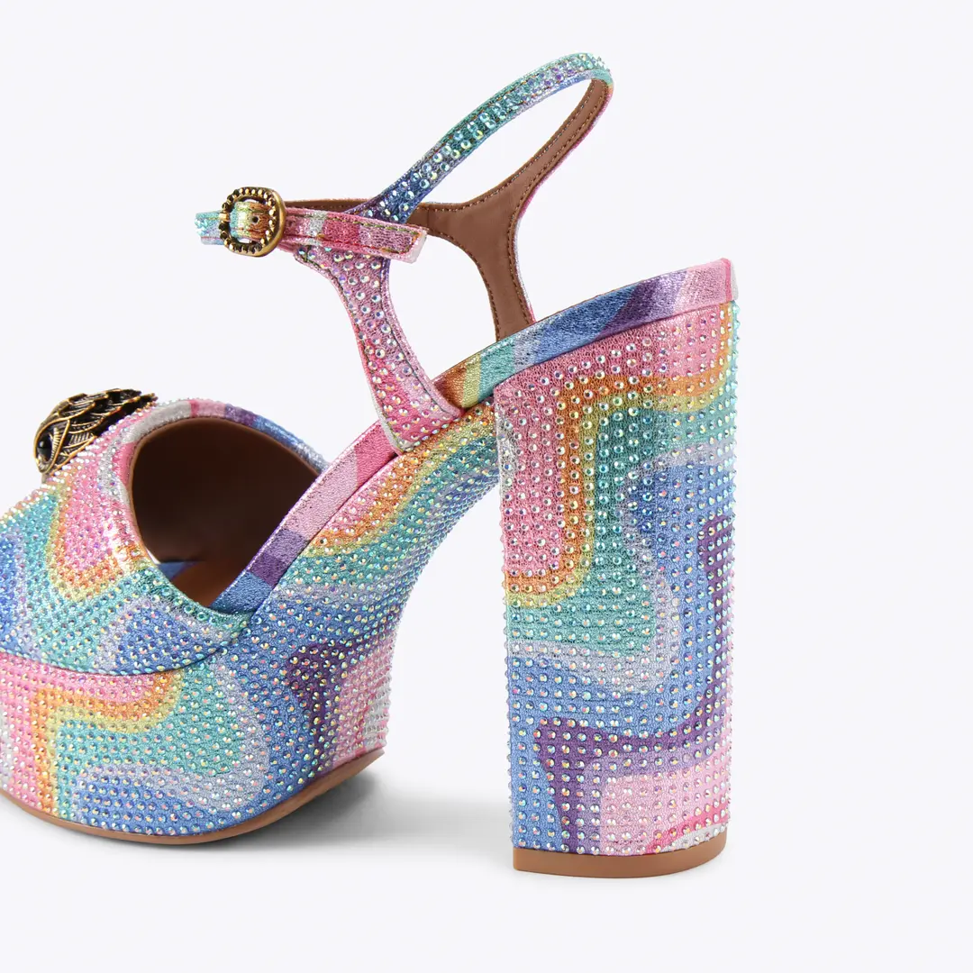 Sandalia tacón de plataforma Kensington