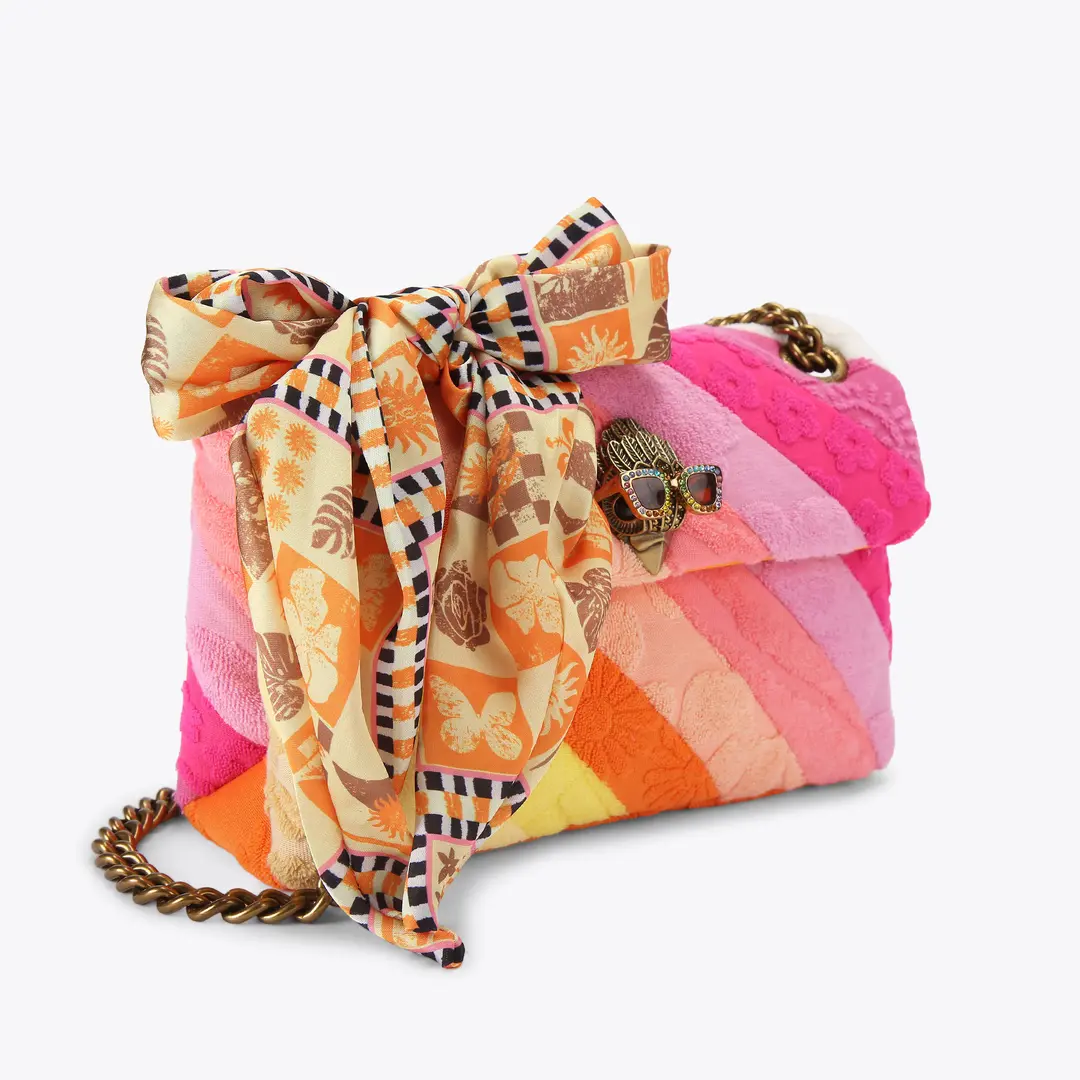 Mini bolso Kensington de toalla