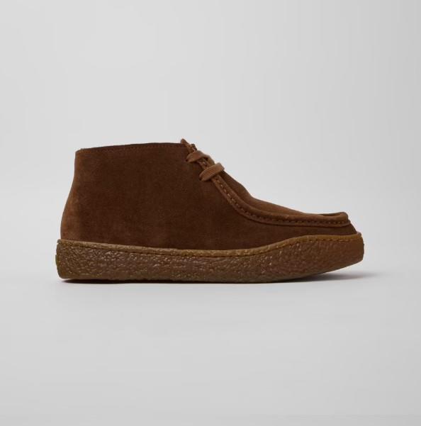 Peu Terreno Botines de ante MARRON para mujer.