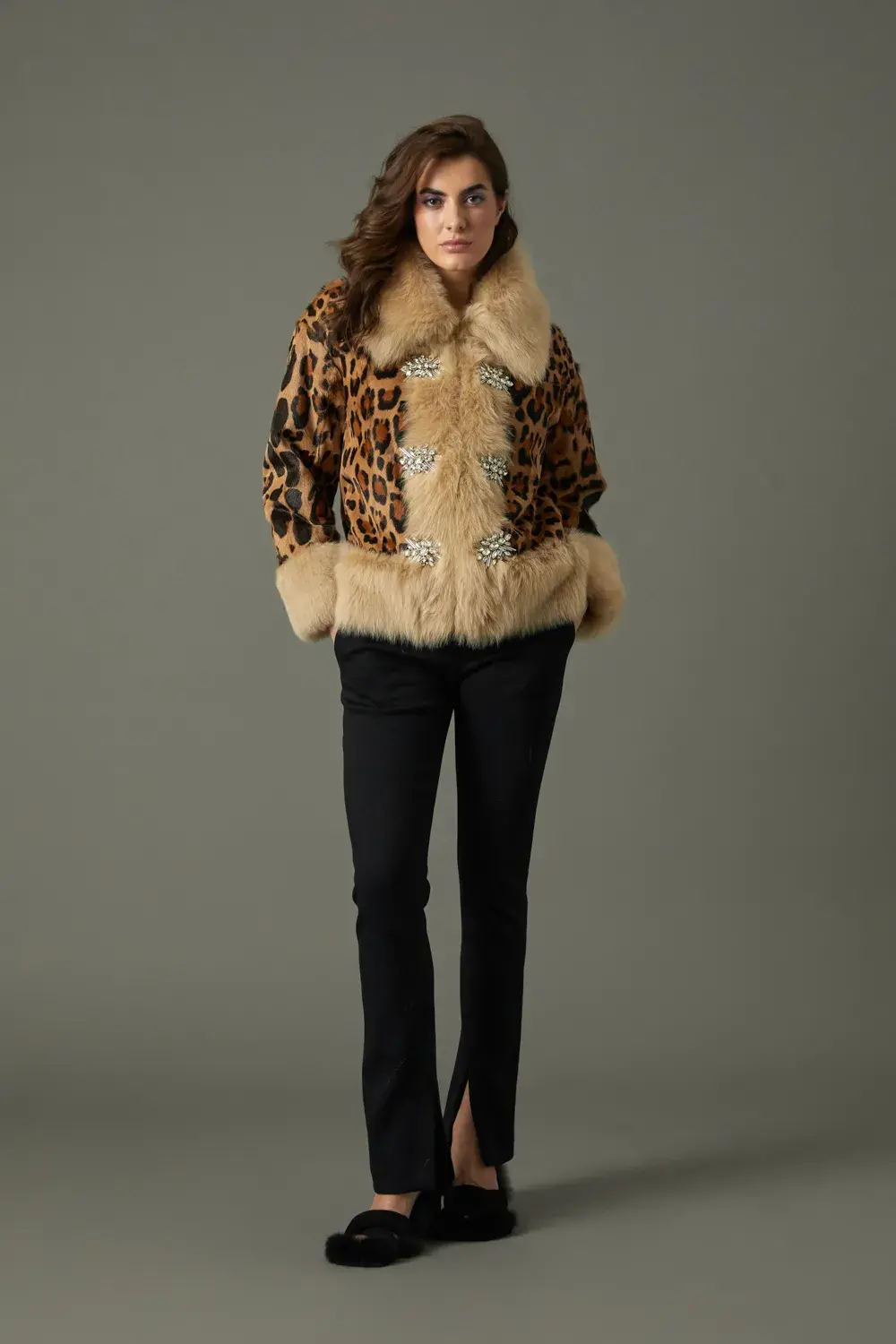 TETE BY ODETTE ABRIGO ANIMAL - PRINT