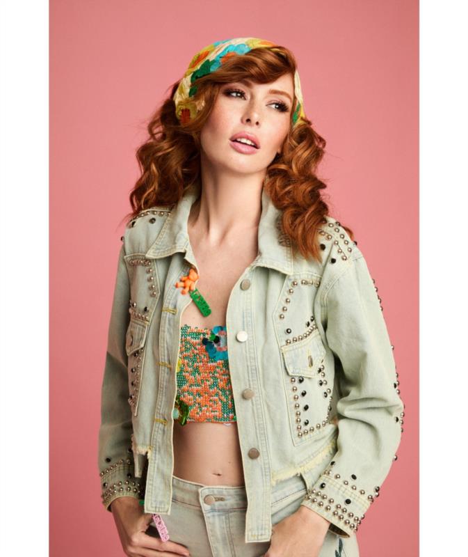CAZADORA DENIM CORTA PERFECTO LE CRUEL