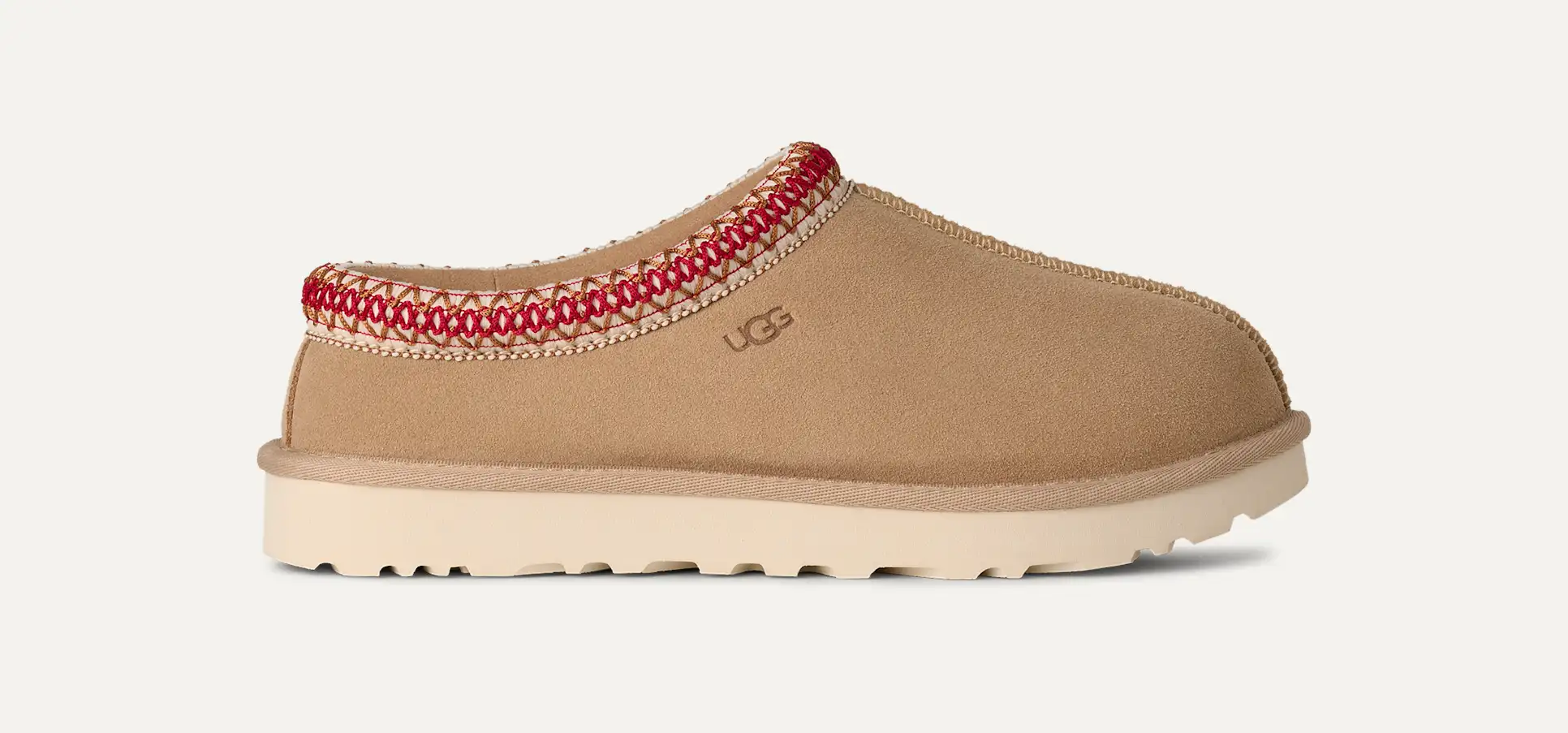 Mujer Botas UGG TASMAN II SAND-DARK CHERRY